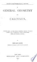 A General Geometry and Calculus