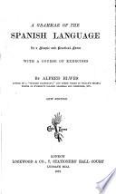 A Grammar of the Spanish Language