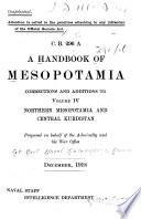A Handbook of Mesopotamia: Northern Mesopotamia and central Kurdistan