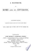 A Handbook of Rome and Its Environs