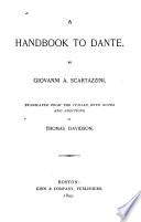 A Handbook to Dante