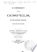 A Harmony of the Gospels in the Revised Version