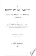 A History of Egypt