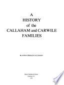 A History of the Callaham and Carwile Families