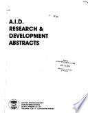 A.I.D. Research Abstracts