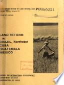A.I.D. Spring Review of Land Reform: Country papers