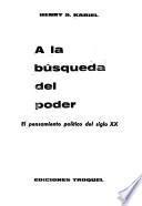 A la búsqueda del poder