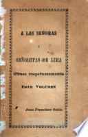 A las señoras i señoritas de Lima