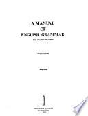 A Manual of English Grammar for Spanish Speakers: Word order