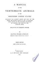A Manual of the Vertebrate Animals of the Northern United States