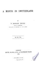 A Month in Switzerland