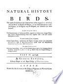 A Natural History of Birds... by George Edwards...