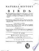A natural history of birds
