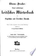 A New and Complete Critical Dictionary of the English and German Languages