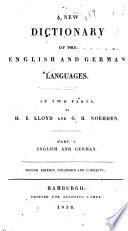 A New Dictionary of the English and German Languages