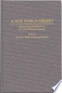 A New World Order?