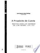 A propósito de Cuesta