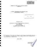 A Public Transportation Service Plan for Walworth County