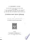 A Reader's Guide to the Choice of the Best Available Books (about 50,000) in Every Department of Science, Art & Literature, with the Dates of the First & Last Editions, & the Price, Size & Publisher's Name of Each Book