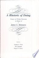 A Rhetoric of Doing
