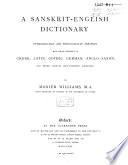 A Sanskrit-English Dictionary