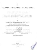 A Sanskrit-English Dictionary