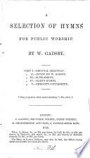 A Selection of Hymns for Public Worship