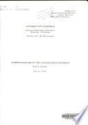 A Simple Analysis of the Tubular Pinch Discharge