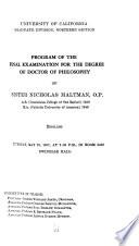 A Study of the Evil Characters in the English Corpus Christi Cycles