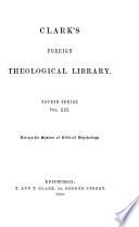 A System of Biblical Psychology