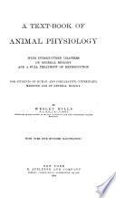 A Text-book of Animal Physiology