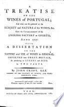 A Treatise on the Wines of Portugal