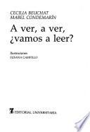 A ver, a ver, vamos a leer?