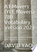 A1 Movers (YLE Movers) 780 Vocabulary 入门级 780个词汇