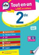 ABC Tout en un 2de - Toutes les matières Seconde 2024-2025 - Mathématiques, Physique-Chimie, SVT, SES, Français, Histoire-Géographie, Anglais - EPUB