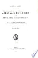 Abenházam de Córdoba y su Historia crítica de las ideas religiosas: El Físal de Abenházam
