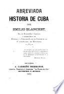 Abreviada historia de Cuba