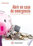 Abrir en caso de emergencia