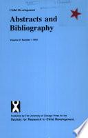 Abstracts and Bibliogra[hy