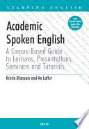 Academic Spoken English