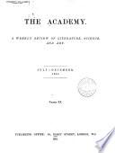 Academy, with which are Incorporated Literature and the English Review