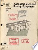 Accepted Meat and Poultry Equipment