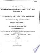 Account of the Operations of the Great Trigonometrical Survey of India