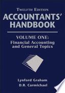 Accountants' Handbook, Financial Accounting and General Topics