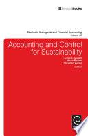 Accounting and Control for Sustainability