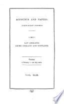 Accounts and Papers of the House of Commons
