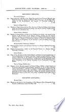 Accounts and Papers of the House of Commons