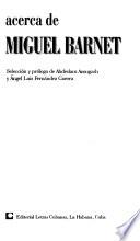 Acerca de Miguel Barnet