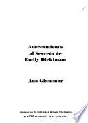 Acercamiento al secreto de Emily Dickinson