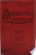 Acoustics Letters